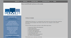 Desktop Screenshot of gmbrealty.com